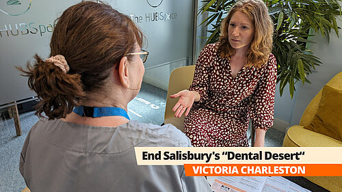 Victoria Charleston is calling for better access to NHS dentists