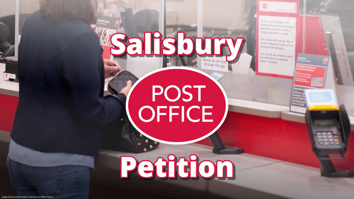 Paul Sample launches Salisbury Post Office Petition Salisbury Liberal